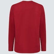 Locked In B1B Ls Tee - Iron Red