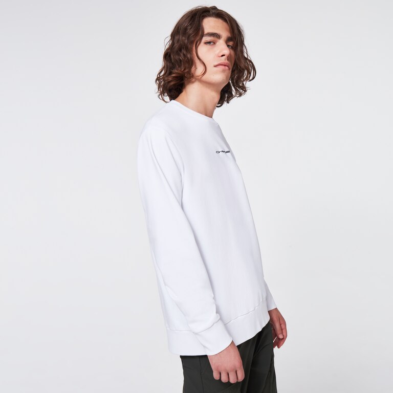 Oakley® Definition Crewneck Fleece - White