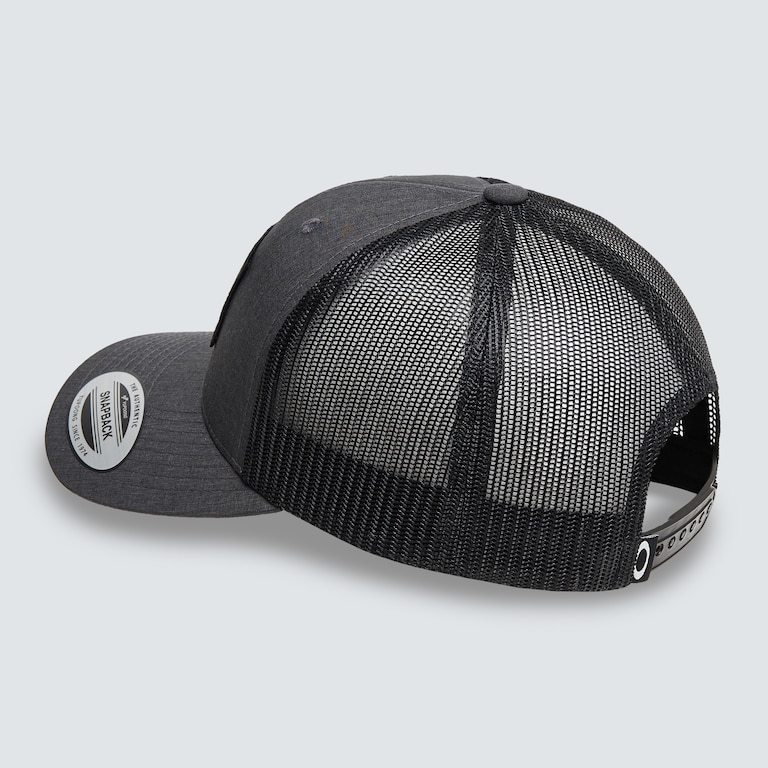 Oakley O Original Trucker Hat - Blackout Dark Heather