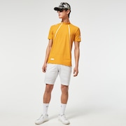 Skull Synchronism Mock Shirt 2.0 - Amber Yellow