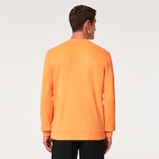 Vintage Crew Sweatshirt - Soft Orange