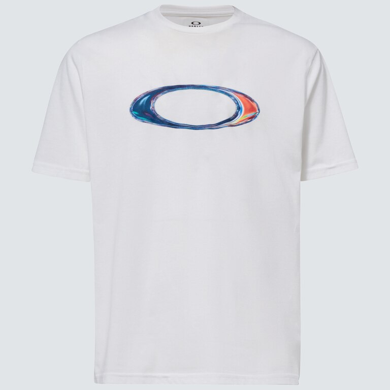 Marble Ellipse Tee - White