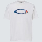 Marble Ellipse Tee - White