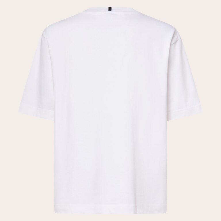 Mtn Ridge Embroidered Tee - White