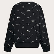 Ytr Qd Fleece Crew 9.0 - Black Print
