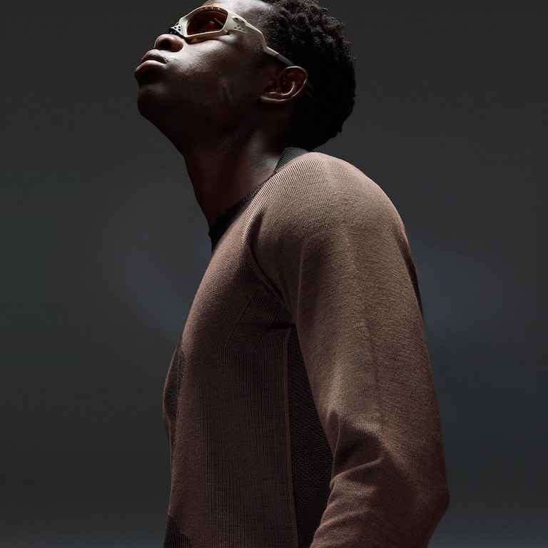 Latitude Veil Knitted Baselayer - Dark Umber
