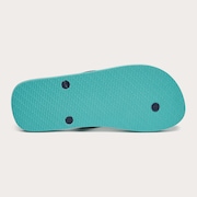 College Flip Flop - Teal Blue