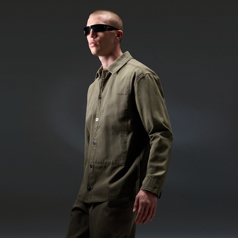 Echo Mod Overshirt - Deep Olive