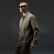Echo Mod Overshirt - Deep Olive