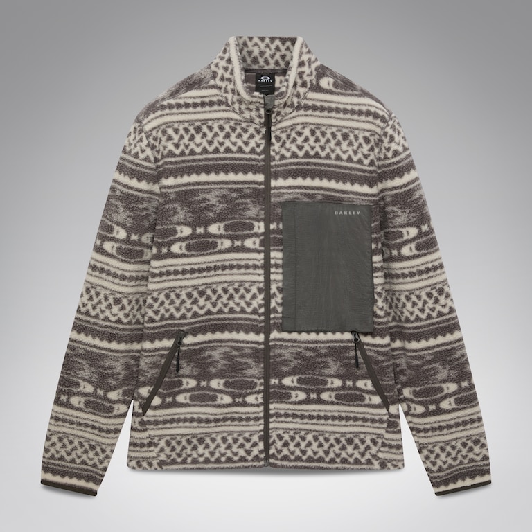 Snowdrift Mountain Fire Sherpa - Mntn Pat Mist/Granite Gr