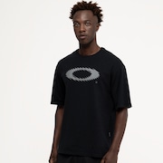 Camiseta Oakley Stretch Ellipse Logo - Blackout