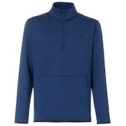 Half Zip Golf Fleece - Dark Blue Medium Heather