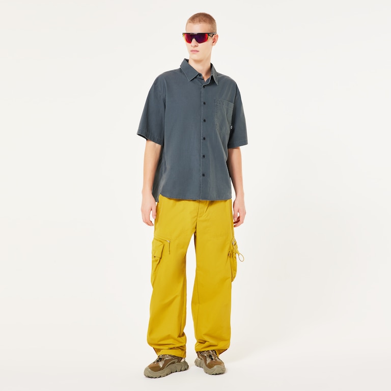Poplin SS Shirt - Dark Slate