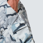 Camo Cargo 19 Hybrid Short - B1B Camo Gray