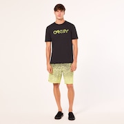 Session Rc 19" Boardshort - Gradient Crackle Black/Yellow