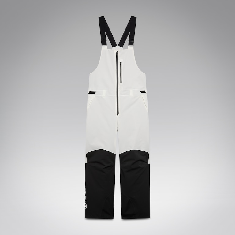 Timberline Shell Bib ​ - Pitch Black/White