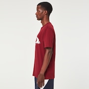 Ellipse Nebula Tee - Iron Red