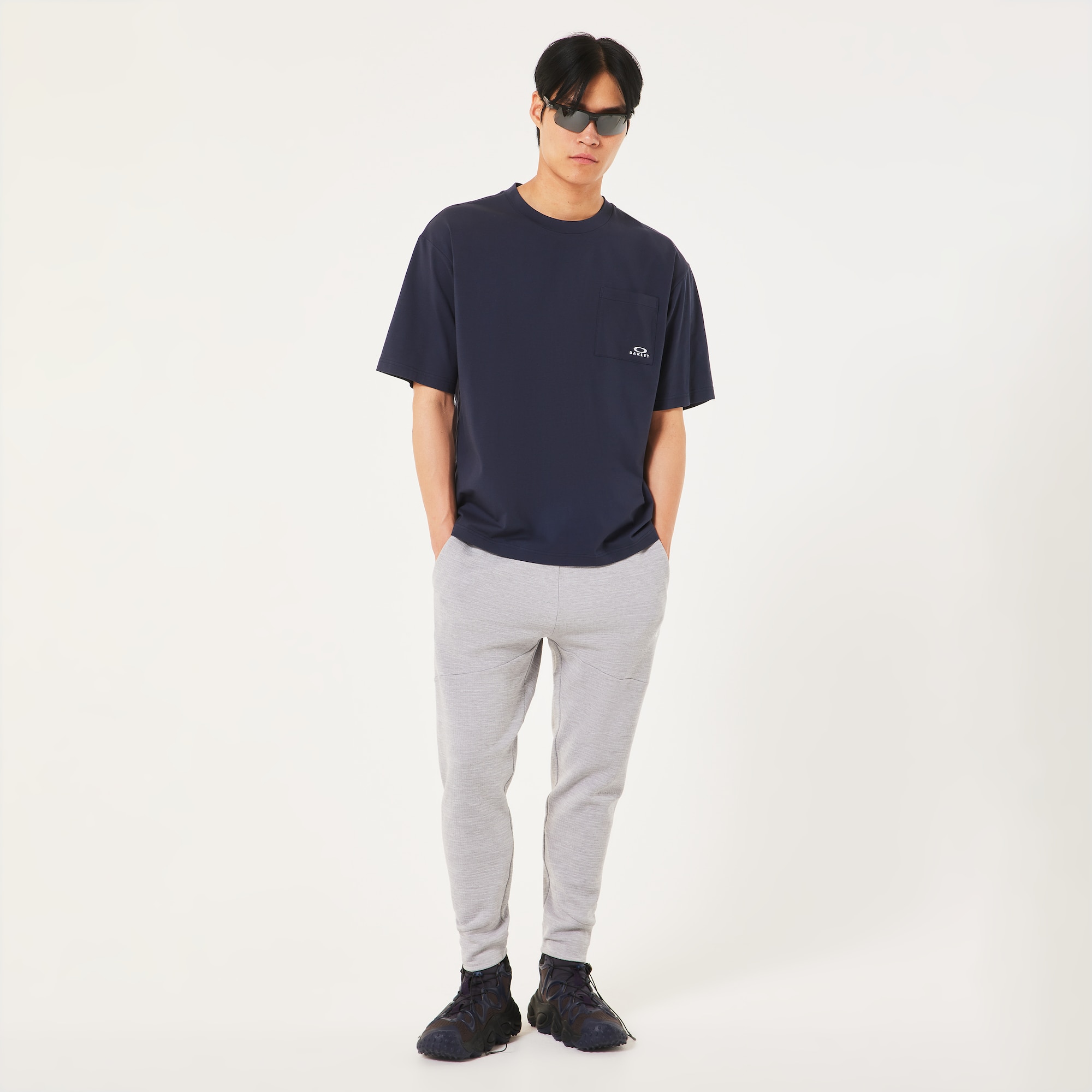 Oakley Enhance Grid Fleece Pants 15.7 in New Athletic Grey
