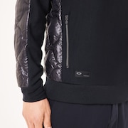 Skull Hybrid Pullover Jacket - Blackout