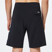 Sideways B1B 19" Boardshort - Blackout