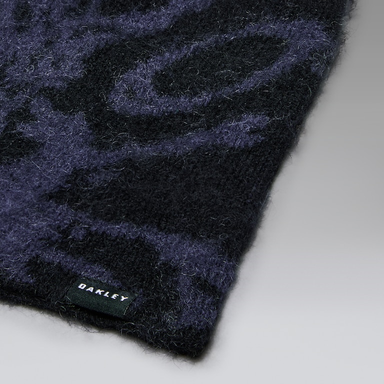 Brushed Graphic Beanie - Pitch Black/Graphite