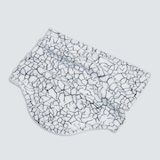 Printed Neck Gaiter - White Crackle Print