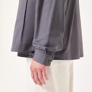 Canvas Snap Jacket - Uniform Gray