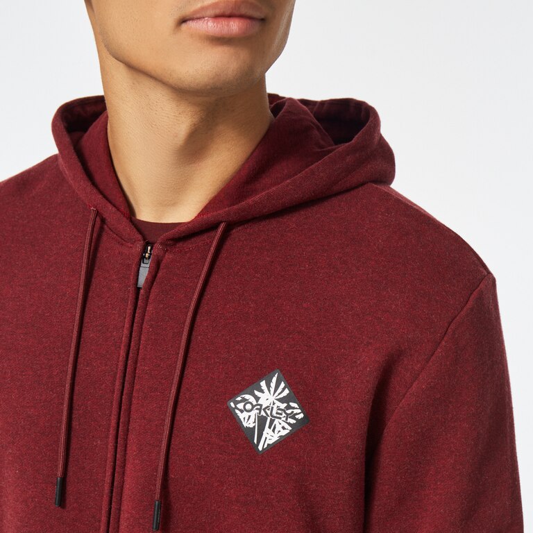 Palms B1B Fz Sweatshirt - Iron Red Heather