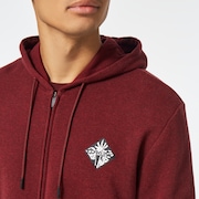 Palms B1B Fz Sweatshirt - Iron Red Heather