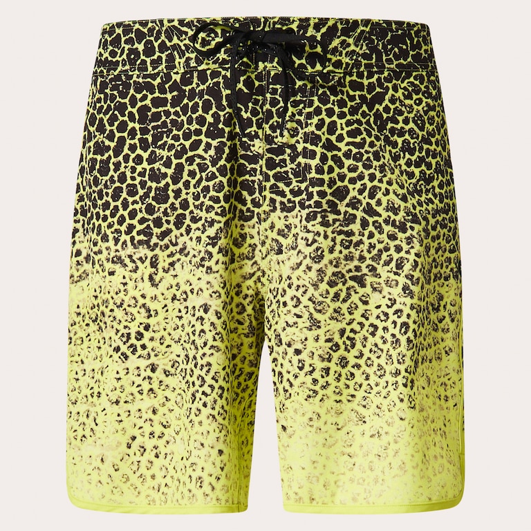 Session Rc 19" Boardshort - Gradient Crackle Black/Yellow