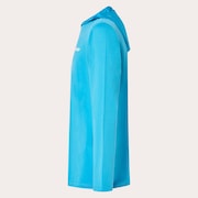 Rainbow Rc Hooded Rushguard - Bright Blue