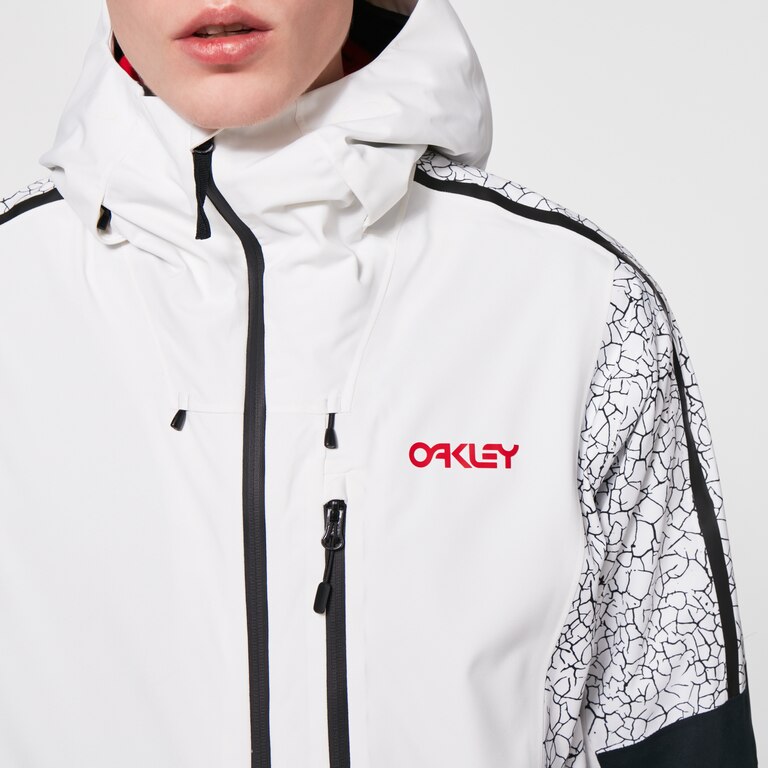 Tc Gunn Shell 2L Jacket - White/Crackle