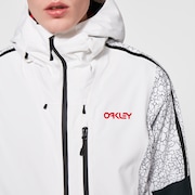 Tc Gunn Shell 2L Jacket - White/Crackle