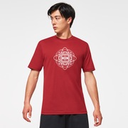Atomic Ellipse Tee - Iron Red