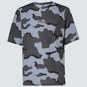 Ride Free Ss Jersey - B1B Camo Dark Grey