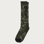 Wanderlust Perf Socks 2.0 - Tiger Camo Green
