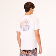 Fingerprint Rashguard - White