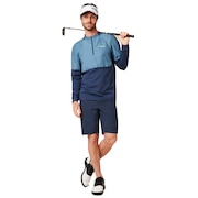 Bimaterial Fleece - Foggy Blue