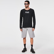 Switchback LS Trail Tee - Black/Stone