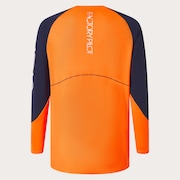 Maven Scrub LS Jersey - Orange/Blue