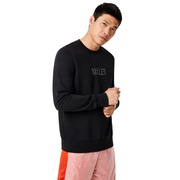 Clean Logo Crew Fleece - Blackout