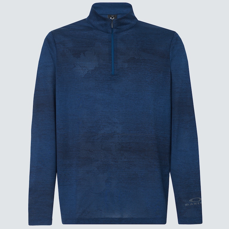 Oakley Contender Half Zip - Poseidon Dark Heather