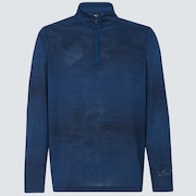 Oakley Contender Half Zip - Poseidon Dark Heather