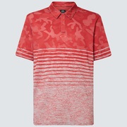 Camo Stripes Polo - Fog Gray