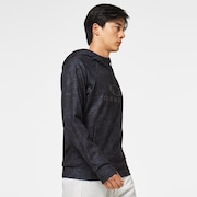All Over Space Hoodie - Black Space Camo
