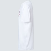 Marbled Ellipse Tee - White