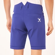 Skull Synchronism Vent Shorts - Wave Blue