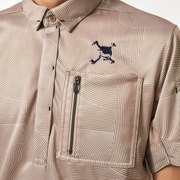 Skull Delusional Shirt - Brown Print