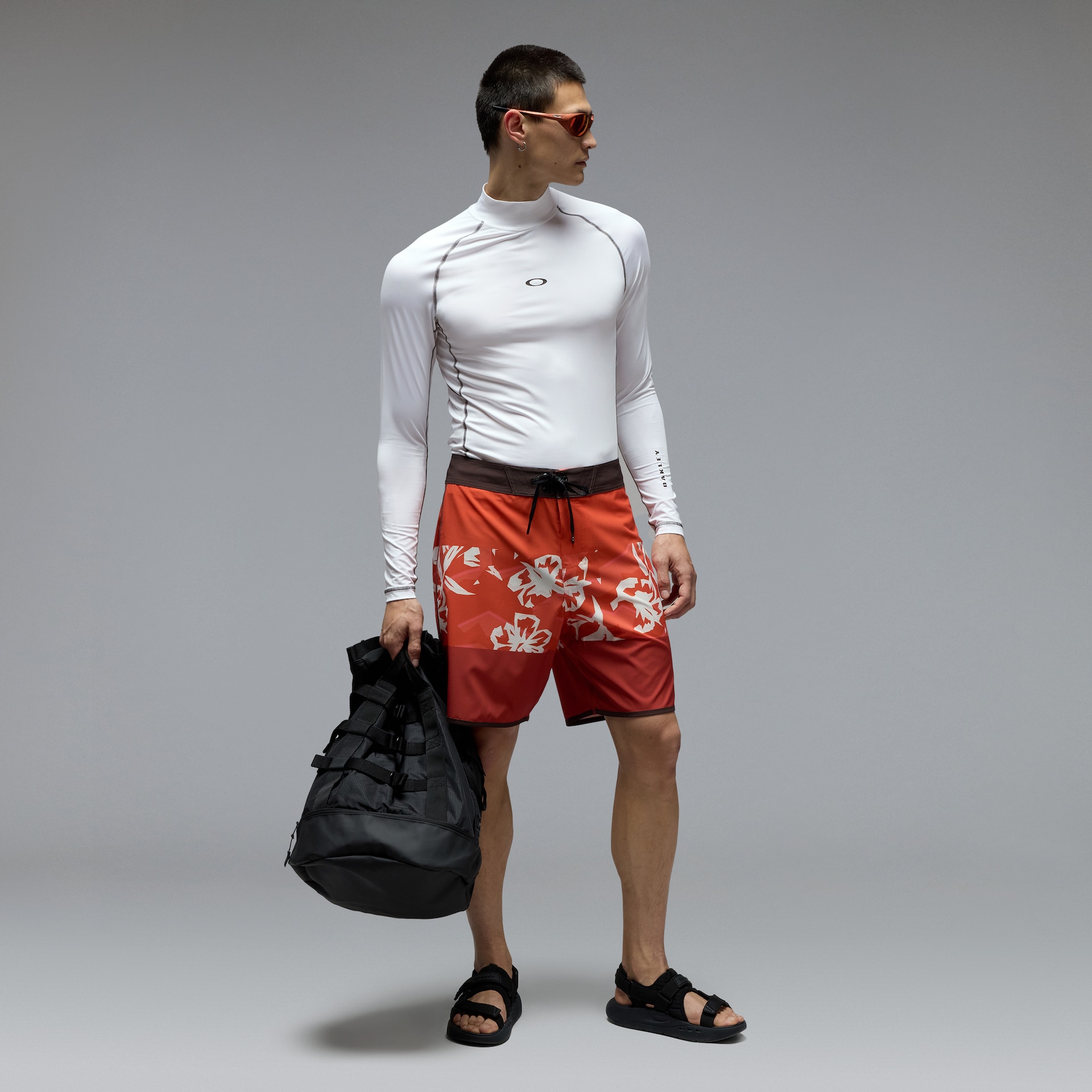 Oakley Men's Rainbow Ls Rashguard Size:
