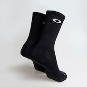 Meia Oakley Essential Crew Sock - 3 pares - Blackout